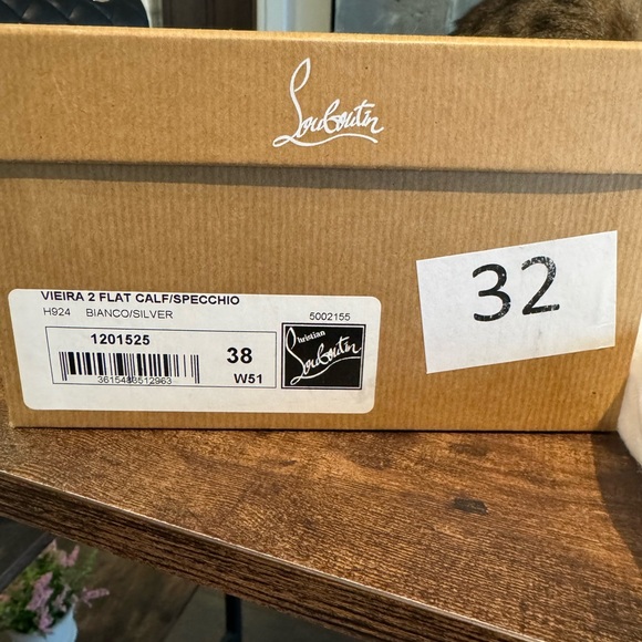 White Christian Louboutin Sneakers - Picture 5 of 6